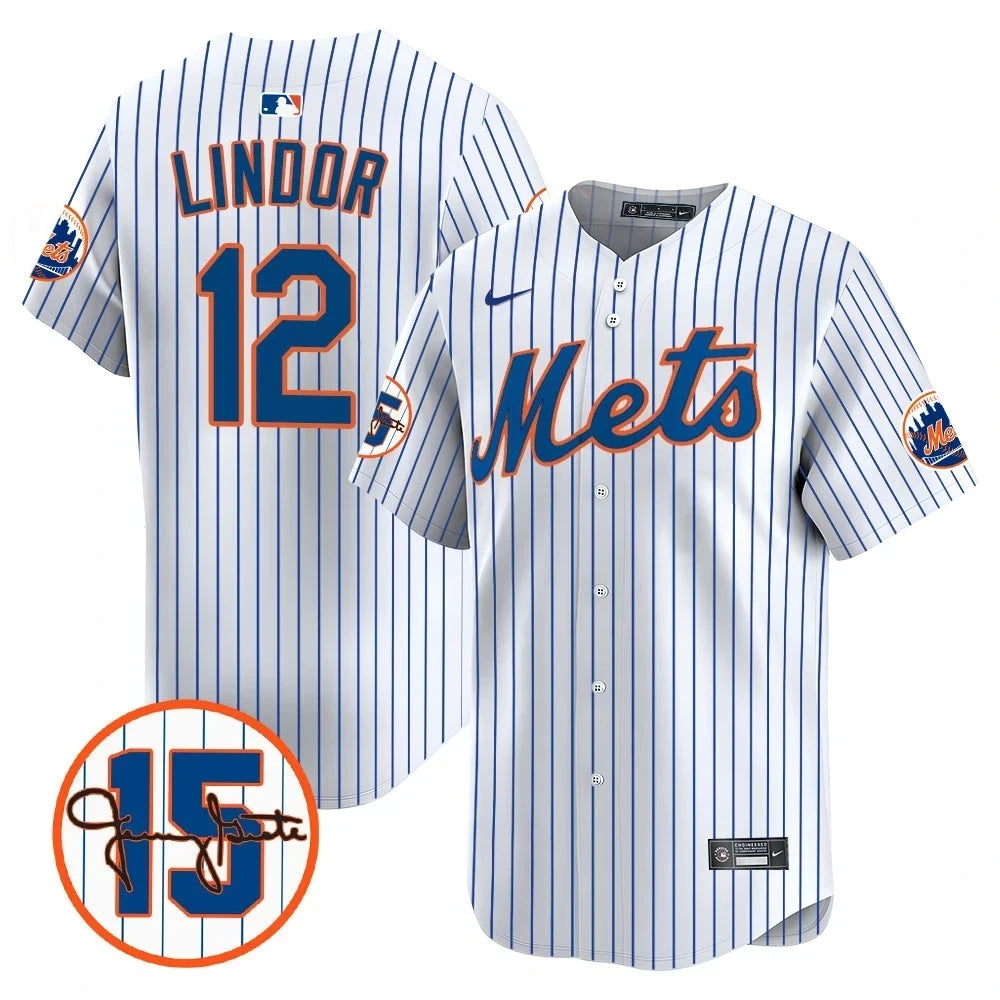 New York Mets Jerry Grote Patch Vapor Premier Limited V1 Jersey  All Stitched