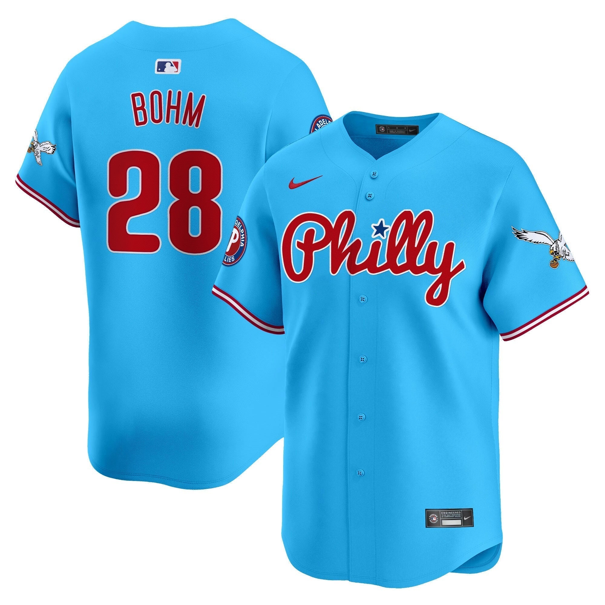 Phillies & Eagles Vapor Premier Limited Jersey - All Stitched