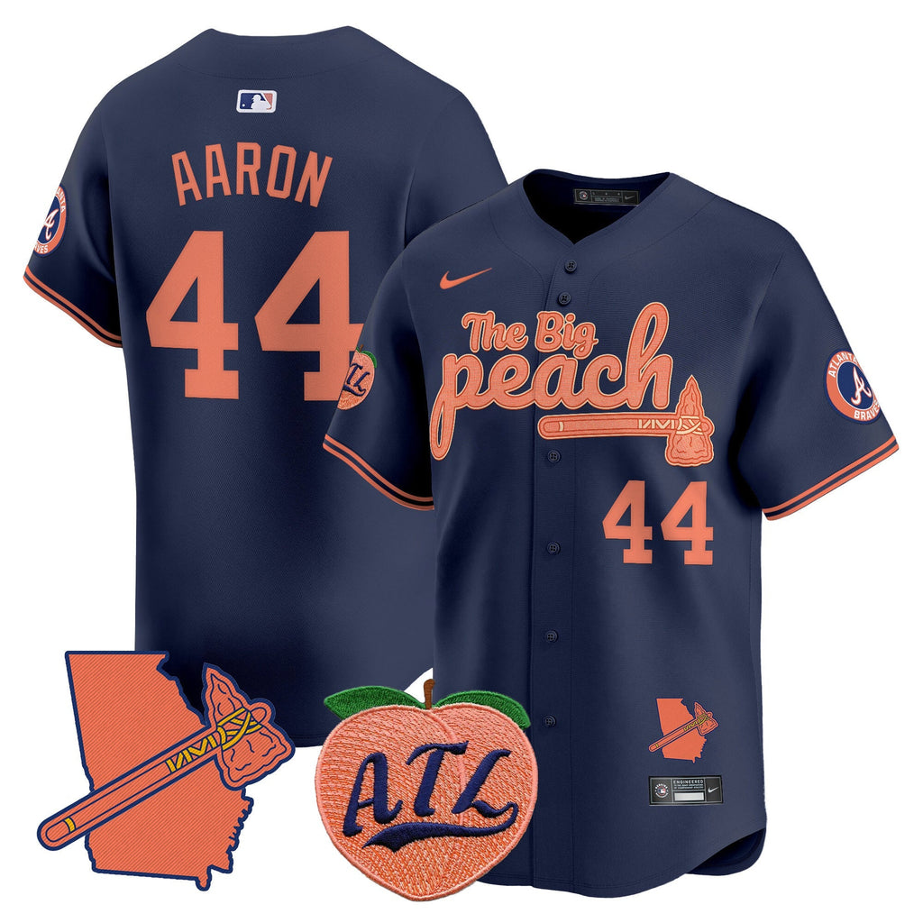 ATL The Big Peach Vapor Premier Limited Jersey V2 - Stitched