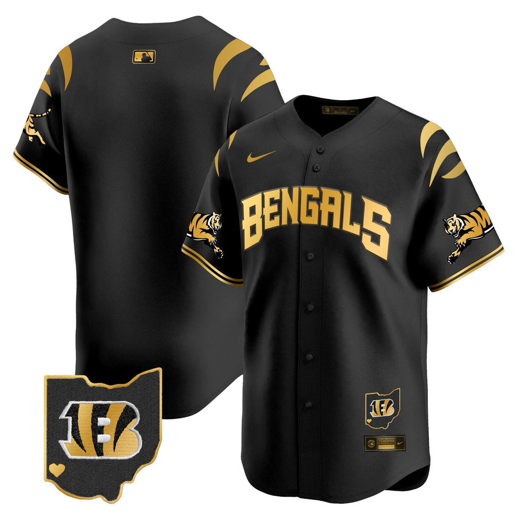 Bengals Vapor Premier Limited Jersey - All Stitched