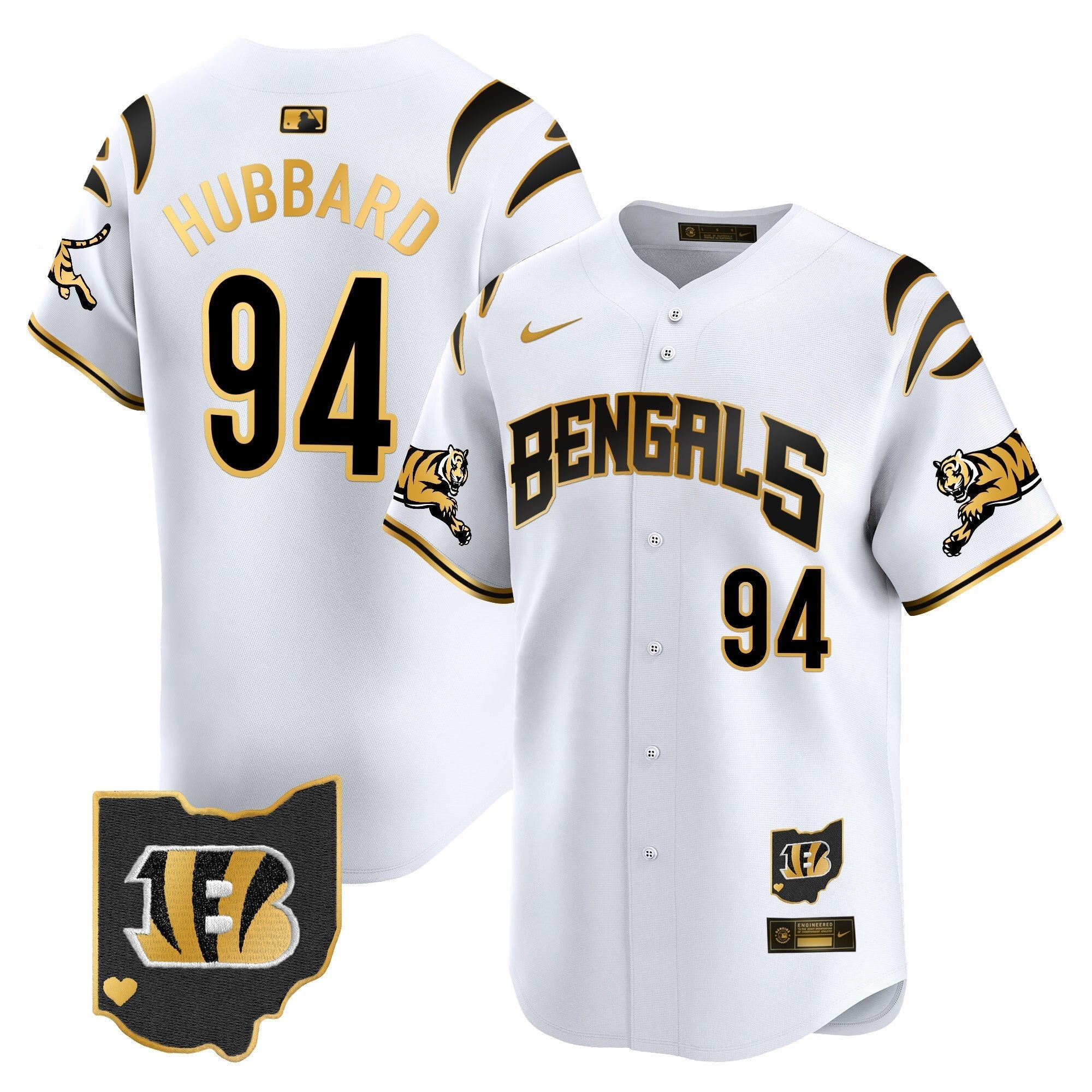 Bengals Vapor Premier Limited Jersey - All Stitched