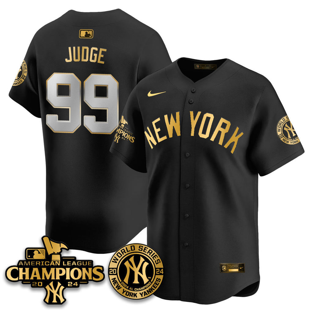 Men's New York Yankees American League Champions Jersey - All Stitched 410VTHNJS026