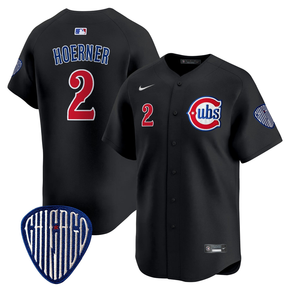 CHC Blue Alternate Vapor Premier Limited Jersey - All Stitched