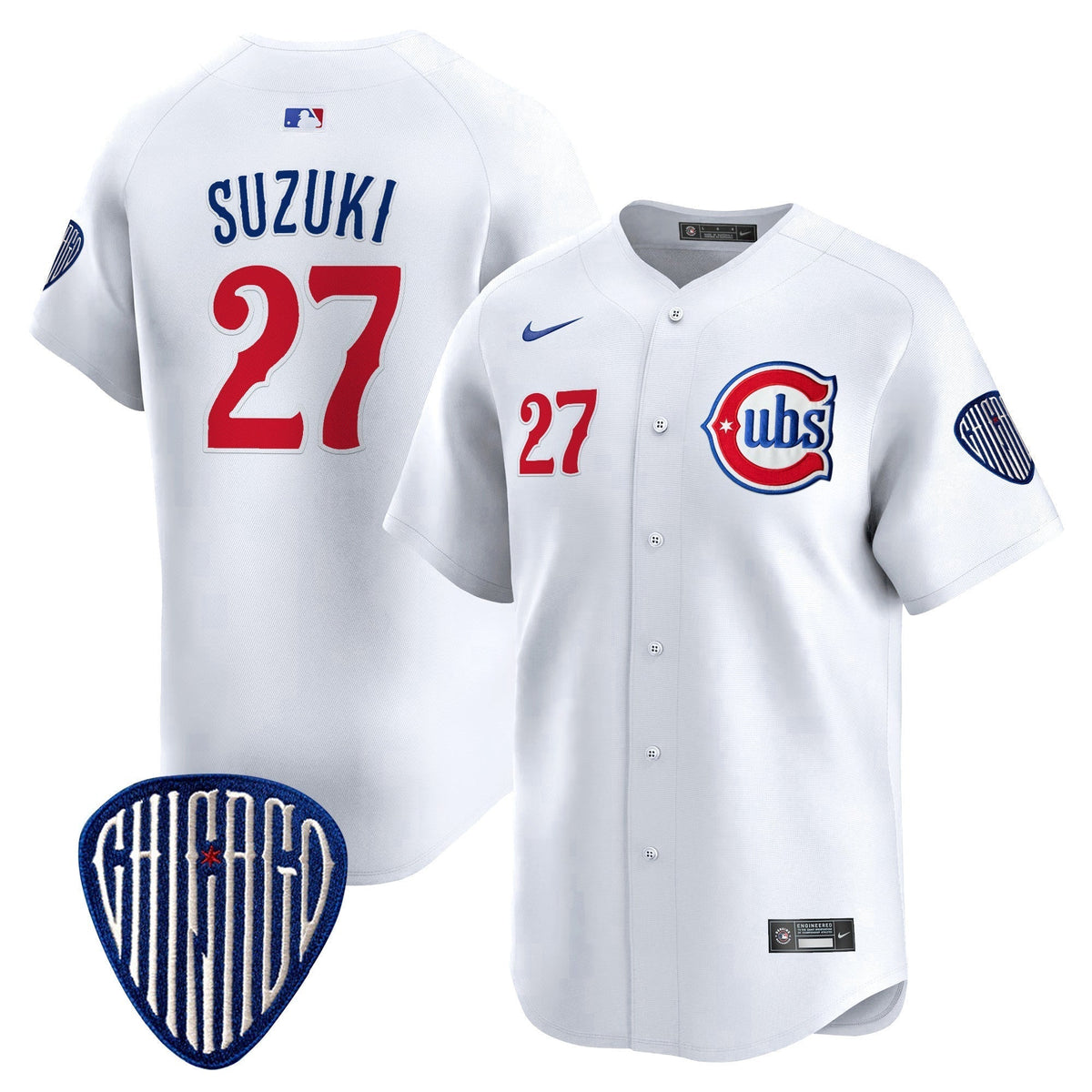 CHC Blue Alternate Vapor Premier Limited Jersey - All Stitched