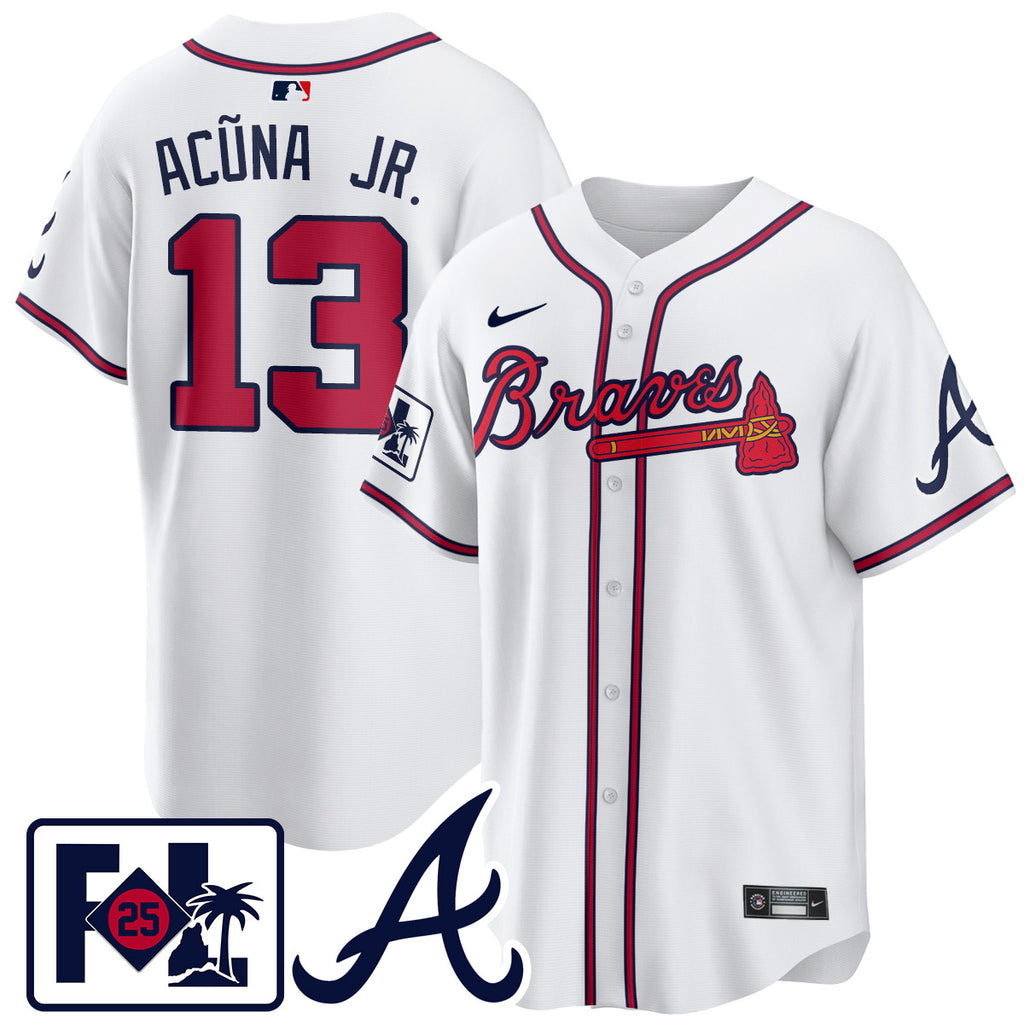 Men's Atlanta Braves 2025 Spring Training Jersey - All Stitched