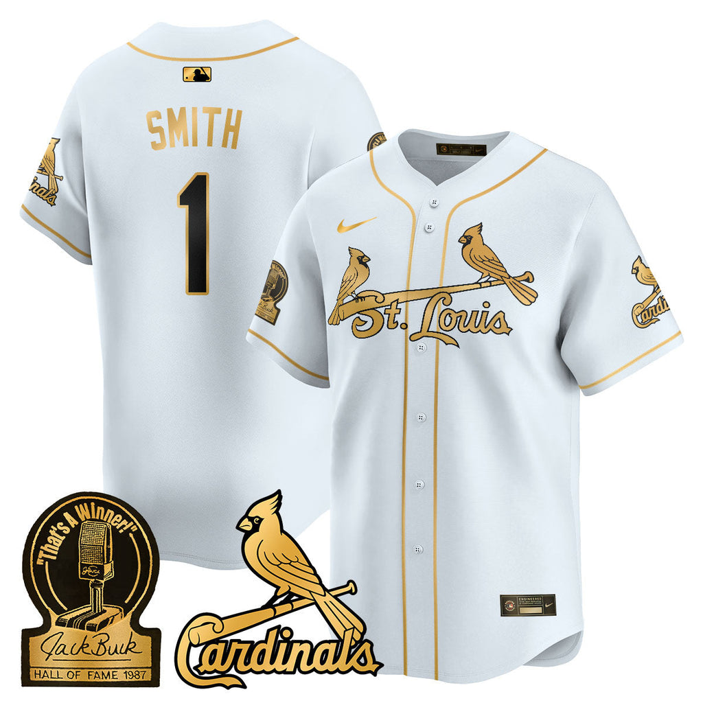STL Jack Buck Limited Jersey - All Stitched