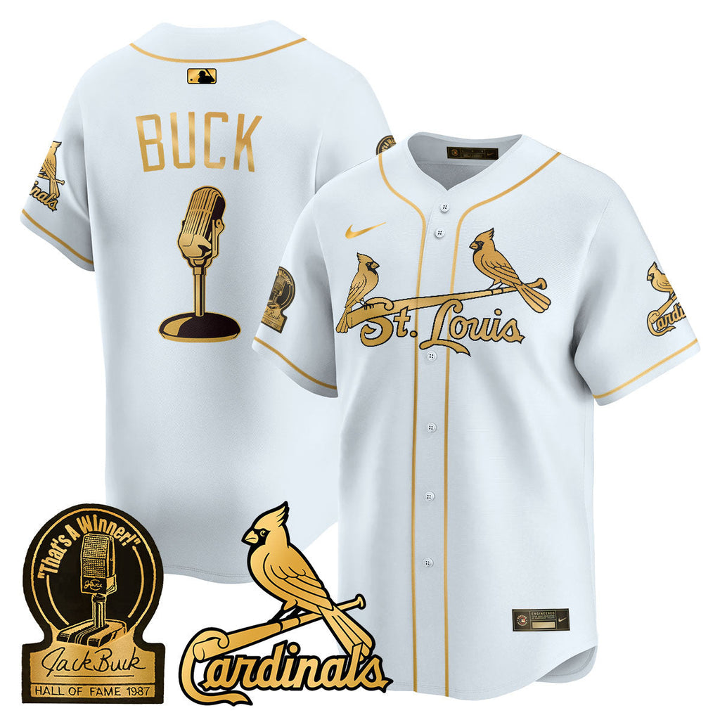STL Jack Buck Limited Jersey - All Stitched