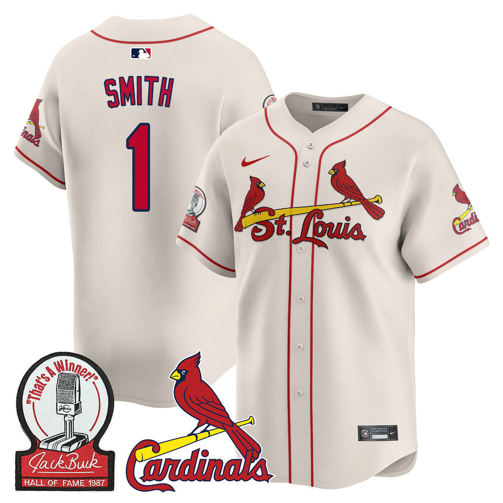 STL Jack Buck Limited Jersey - All Stitched