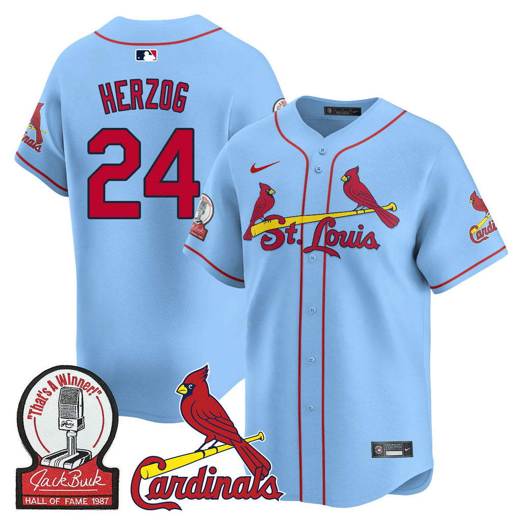 STL Jack Buck Limited Jersey - All Stitched