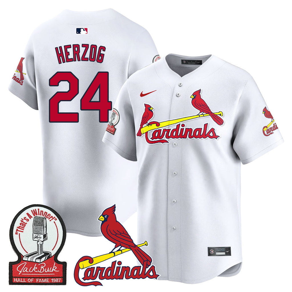 STL Jack Buck Limited Jersey - All Stitched