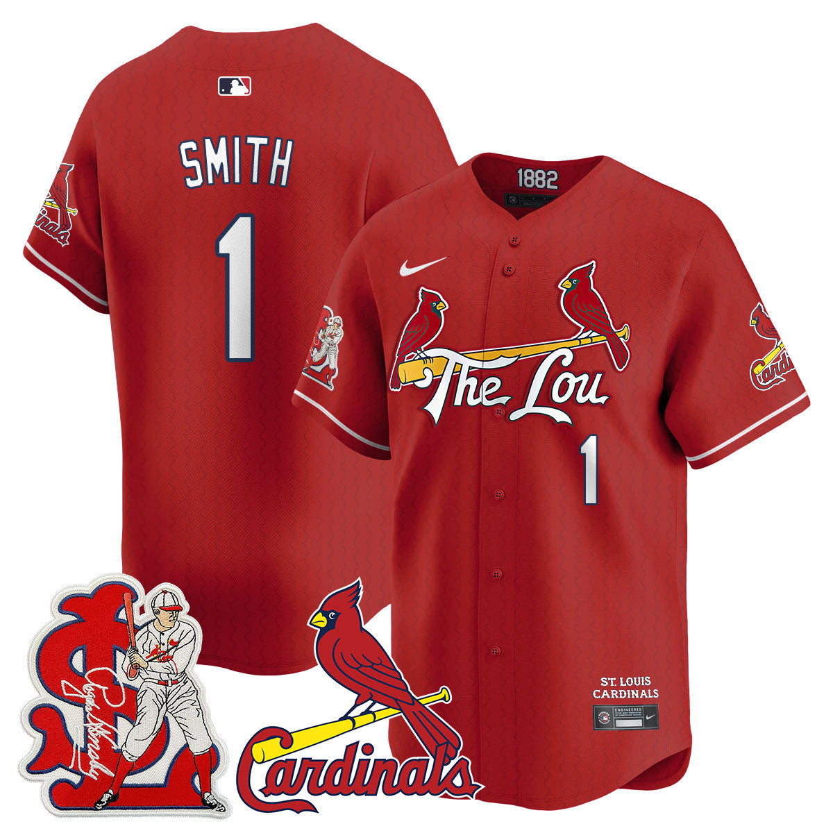 STL Rogers Hornsby Jersey - All Stitched