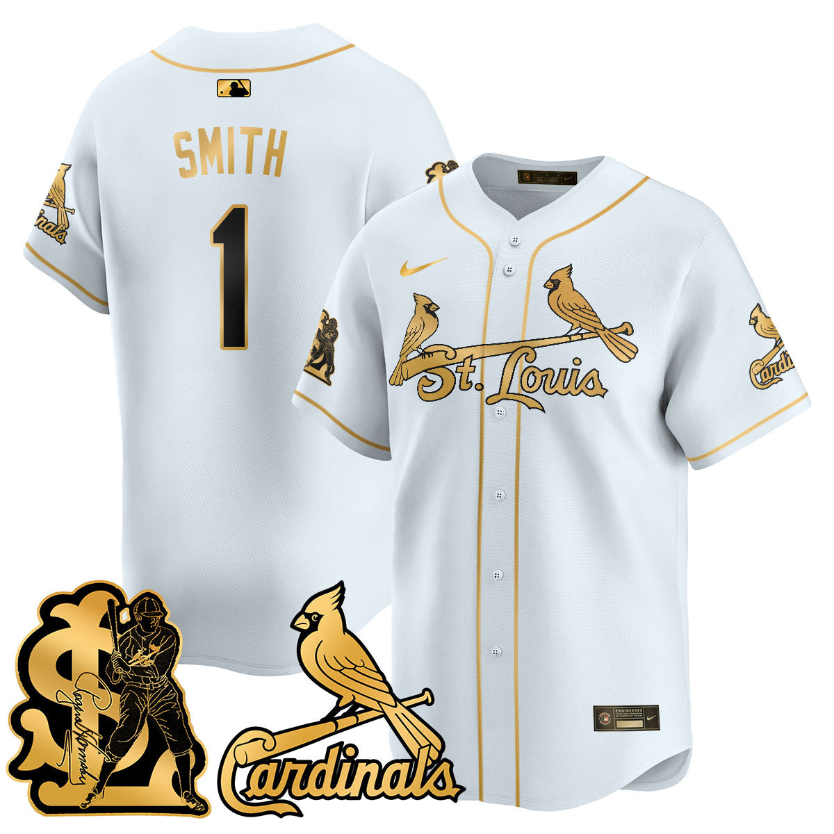 STL Rogers Hornsby Jersey - All Stitched