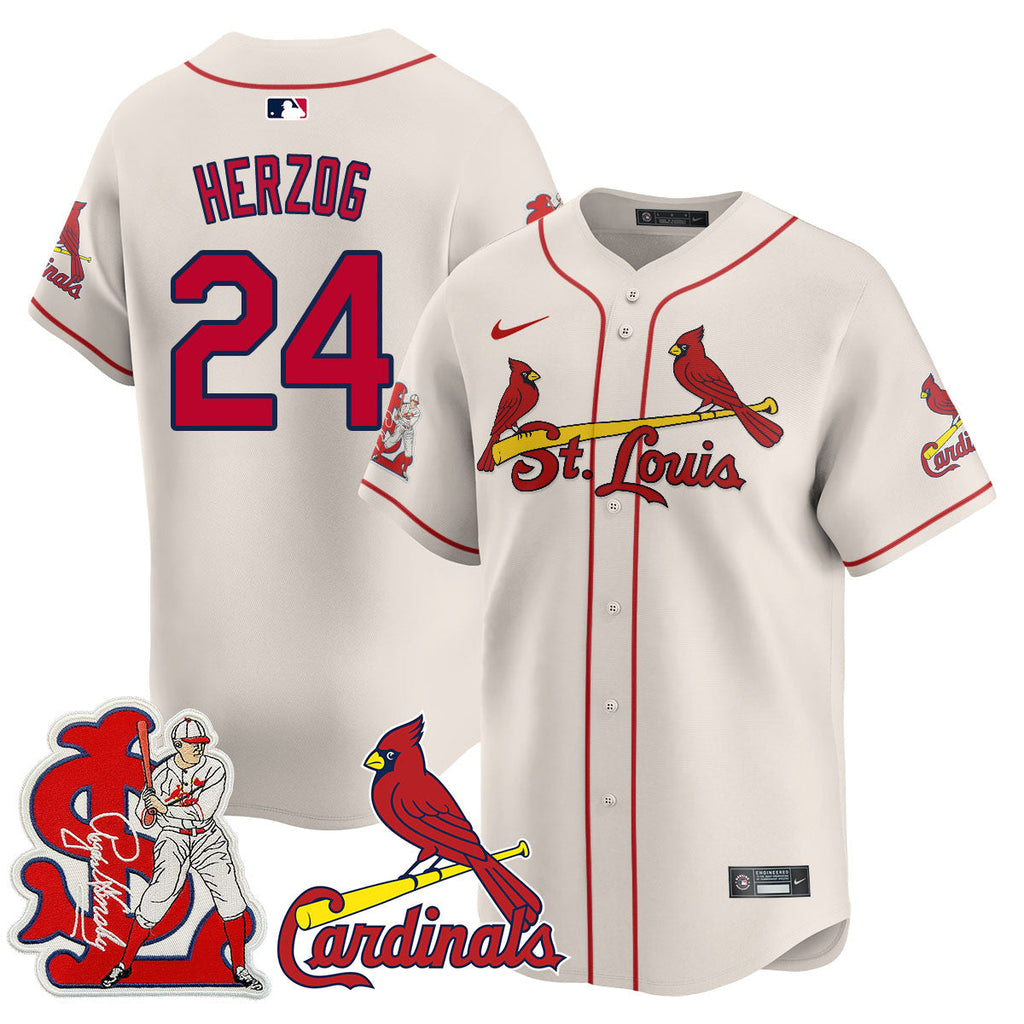 STL Rogers Hornsby Jersey - All Stitched