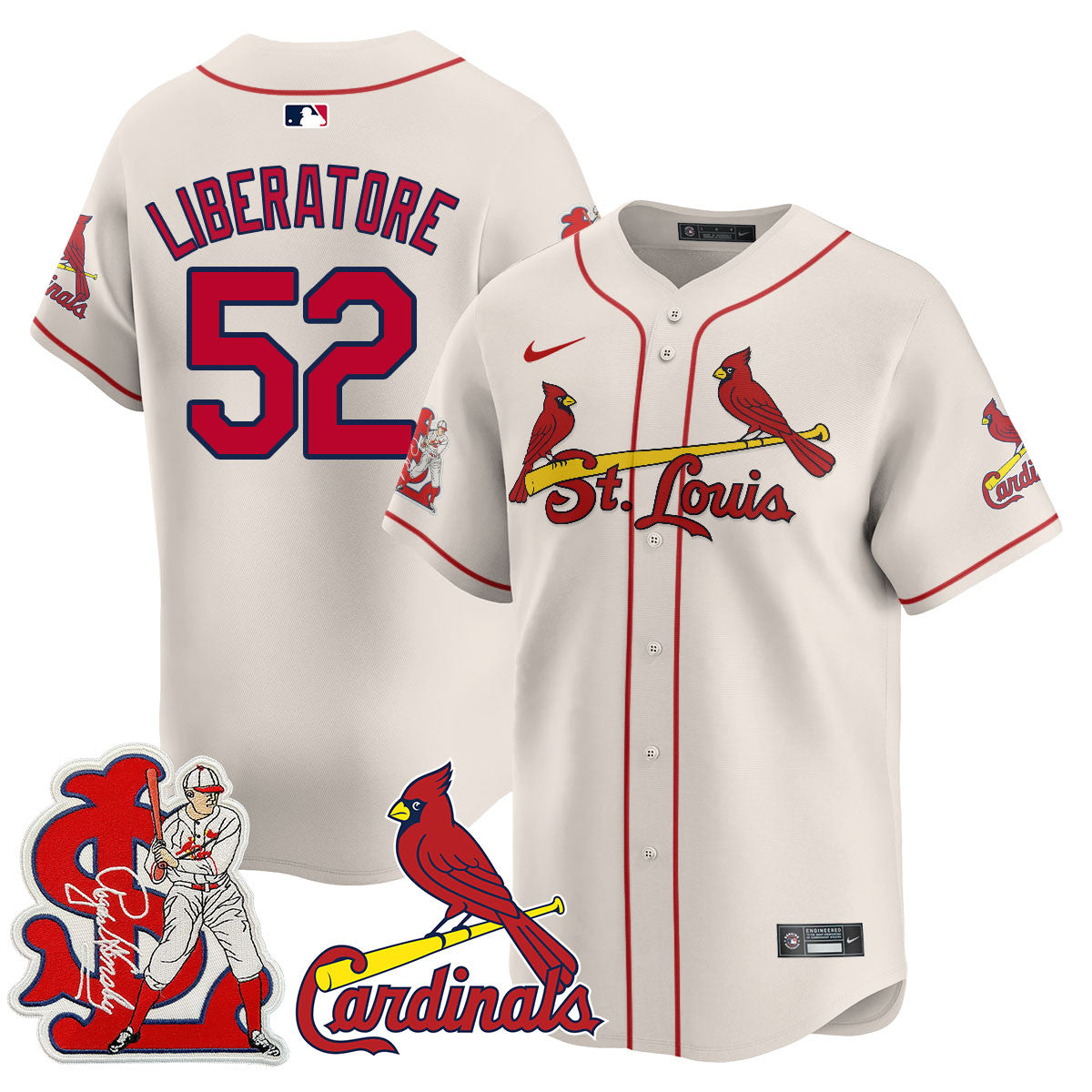 STL Rogers Hornsby Jersey - All Stitched