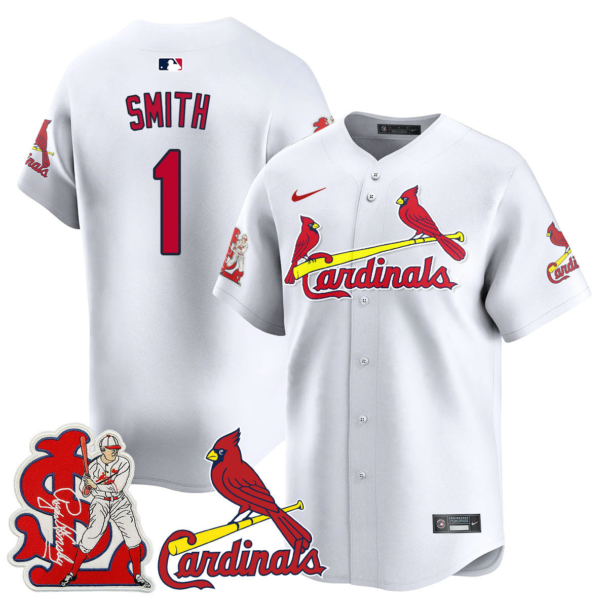STL Rogers Hornsby Jersey - All Stitched