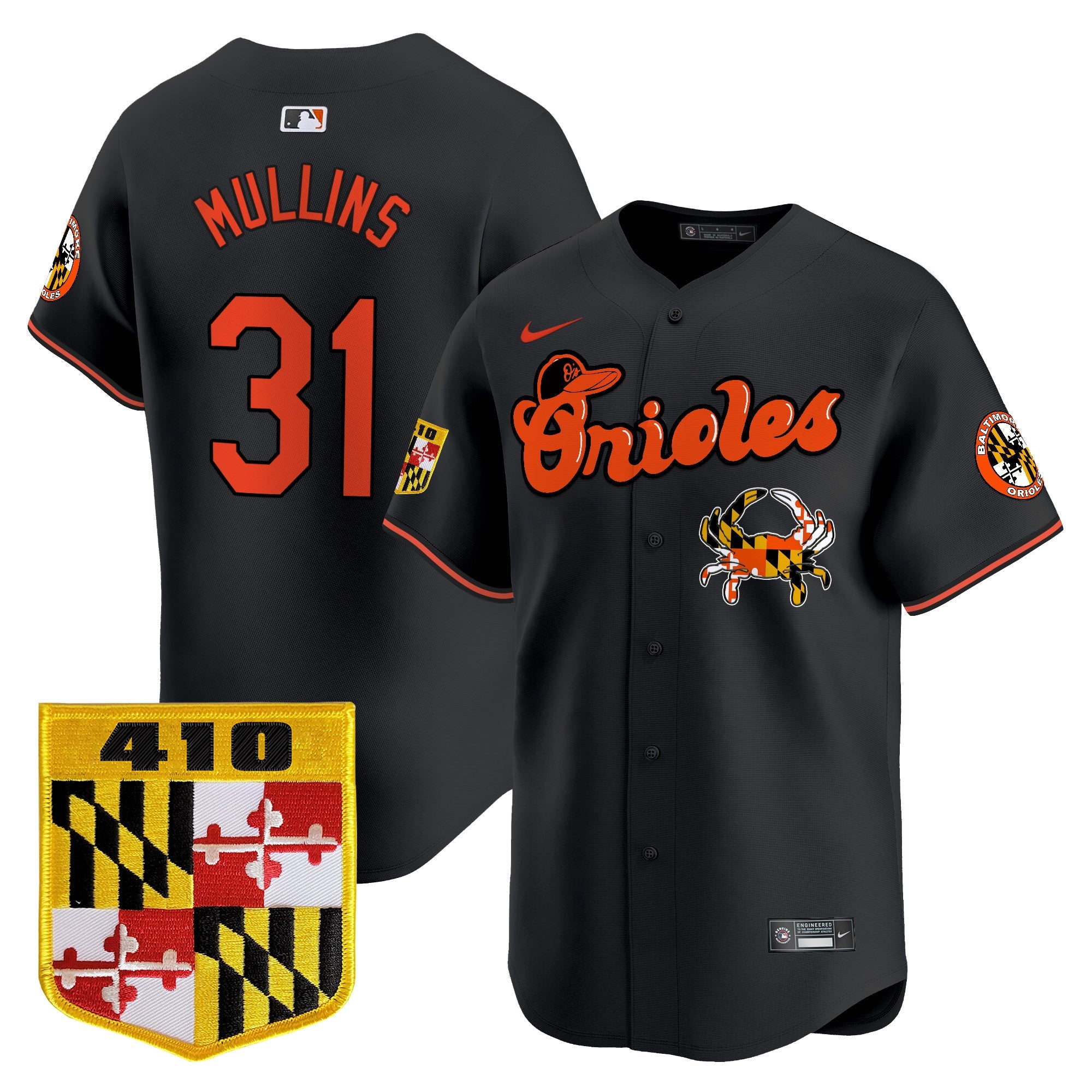 BAL 410 & Chesapeake Crab Patch Vapor Premier Limited Jersey - Stitched (2)