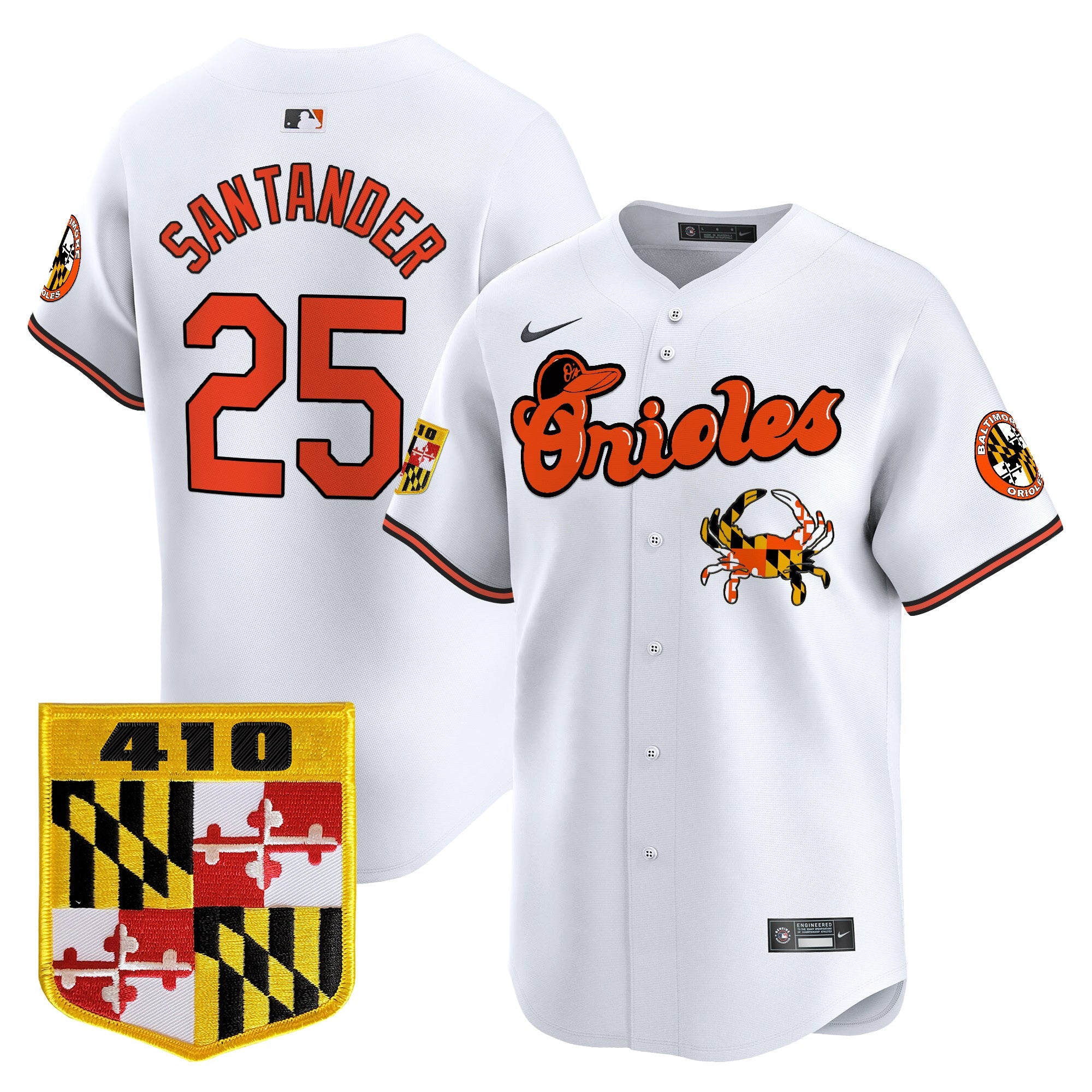 BAL 410 & Chesapeake Crab Patch Vapor Premier Limited Jersey - Stitched (2)