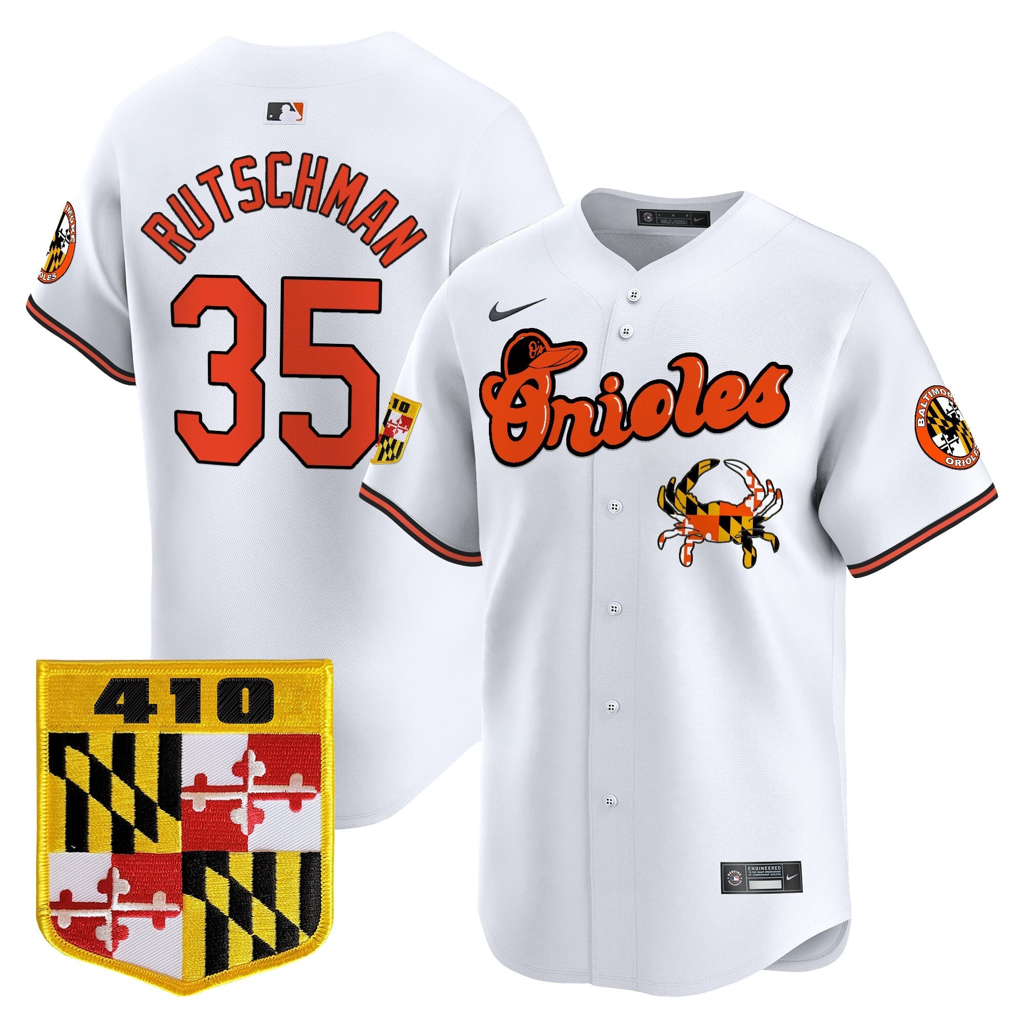 BAL 410 & Chesapeake Crab Patch Vapor Premier Limited Jersey - Stitched (8)