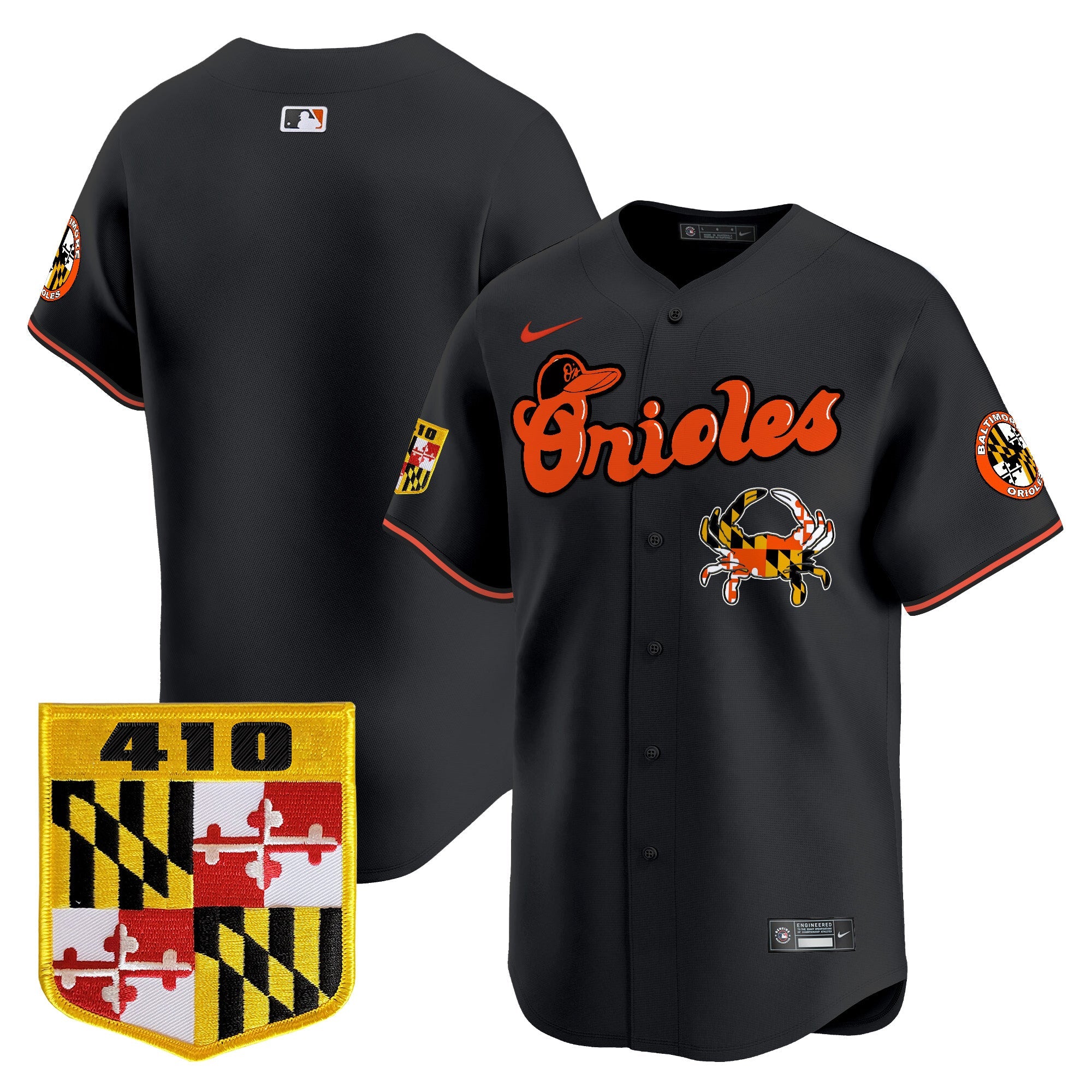 BAL 410 & Chesapeake Crab Patch Vapor Premier Limited Jersey - Stitched (2)