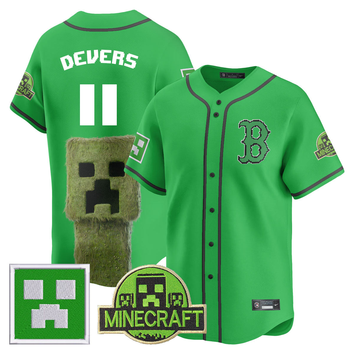 BOS 2025 MINECRAFT Jersey - All Stitched
