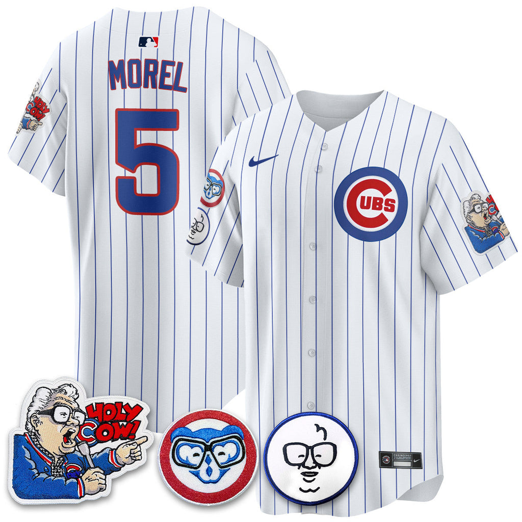 CHC Limited Jersey - Harry Caray "Holy Cow" Patch - All Stitched
