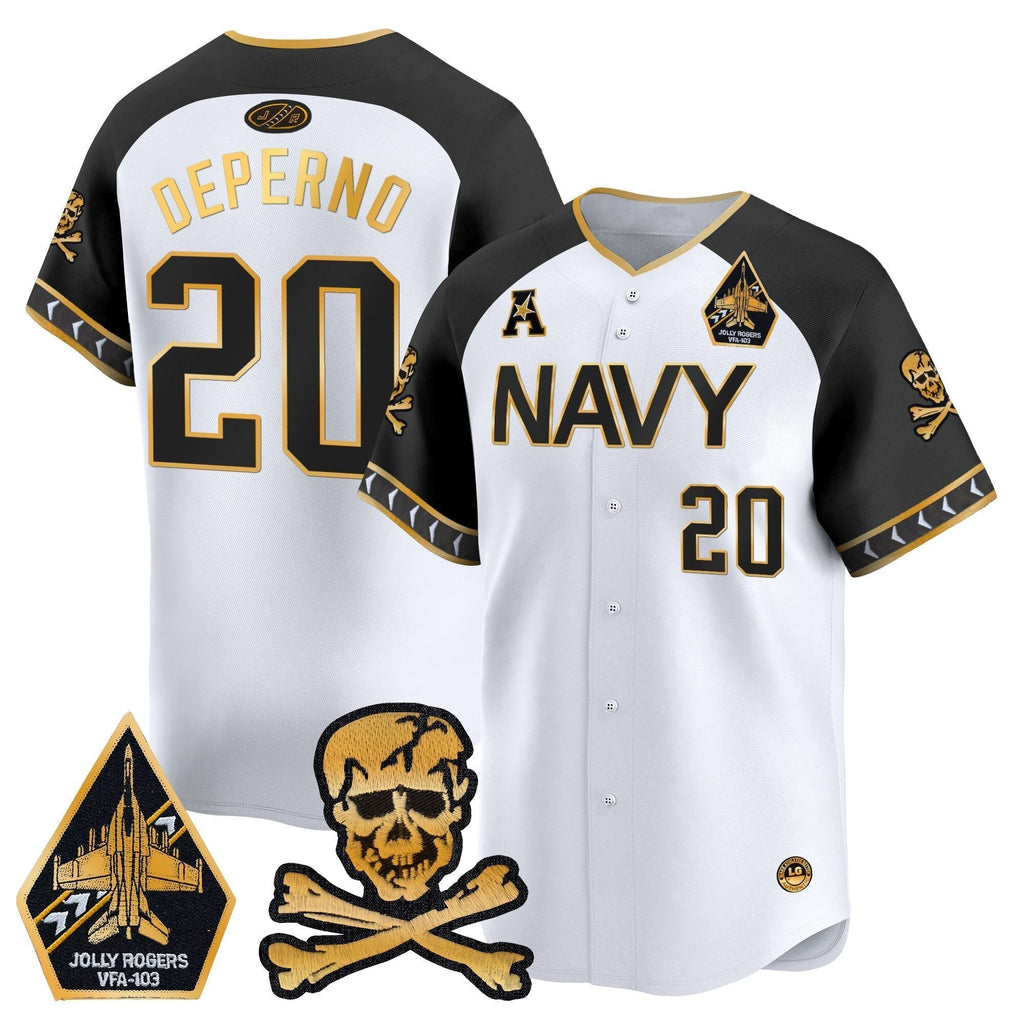Navy MID 2025 Vapor Premier Limited Jersey - All Stitched