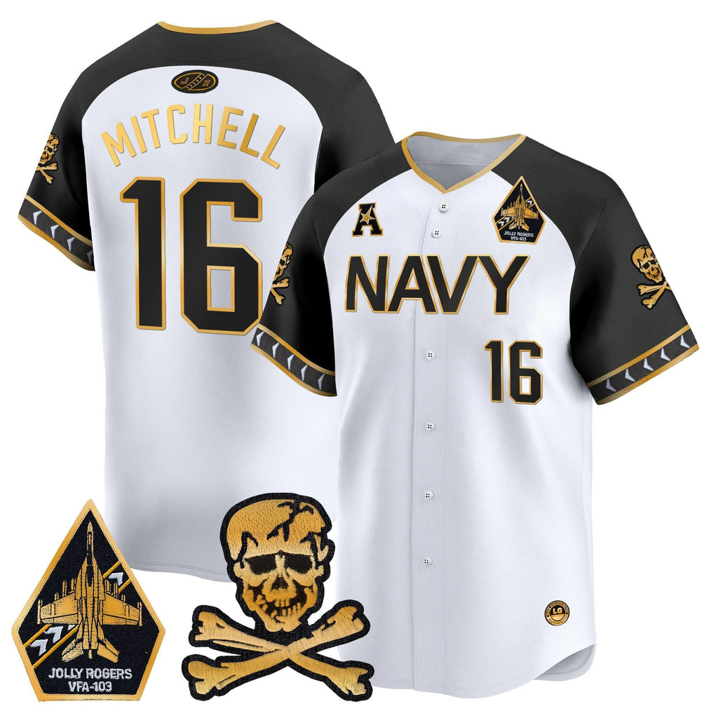 Navy MID 2025 Vapor Premier Limited Jersey - All Stitched