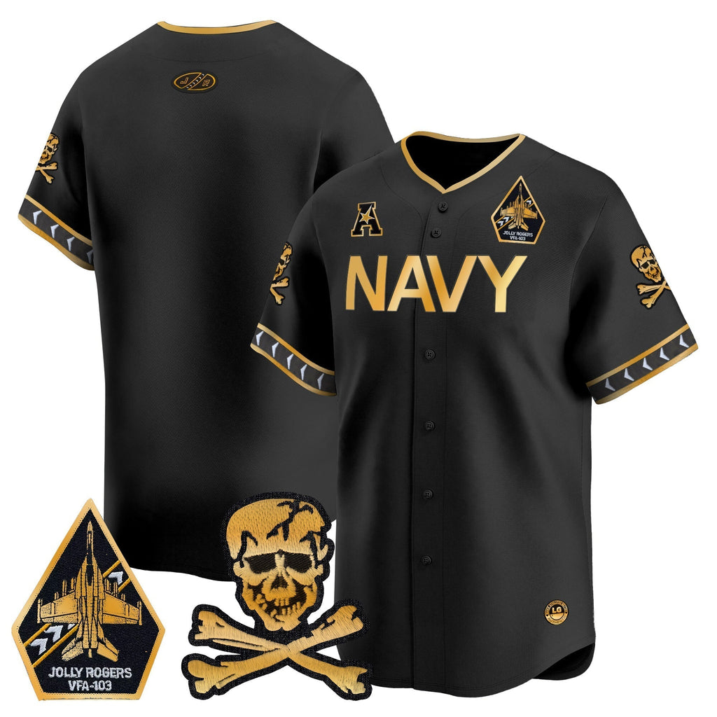 Navy MID 2025 Vapor Premier Limited Jersey - All Stitched
