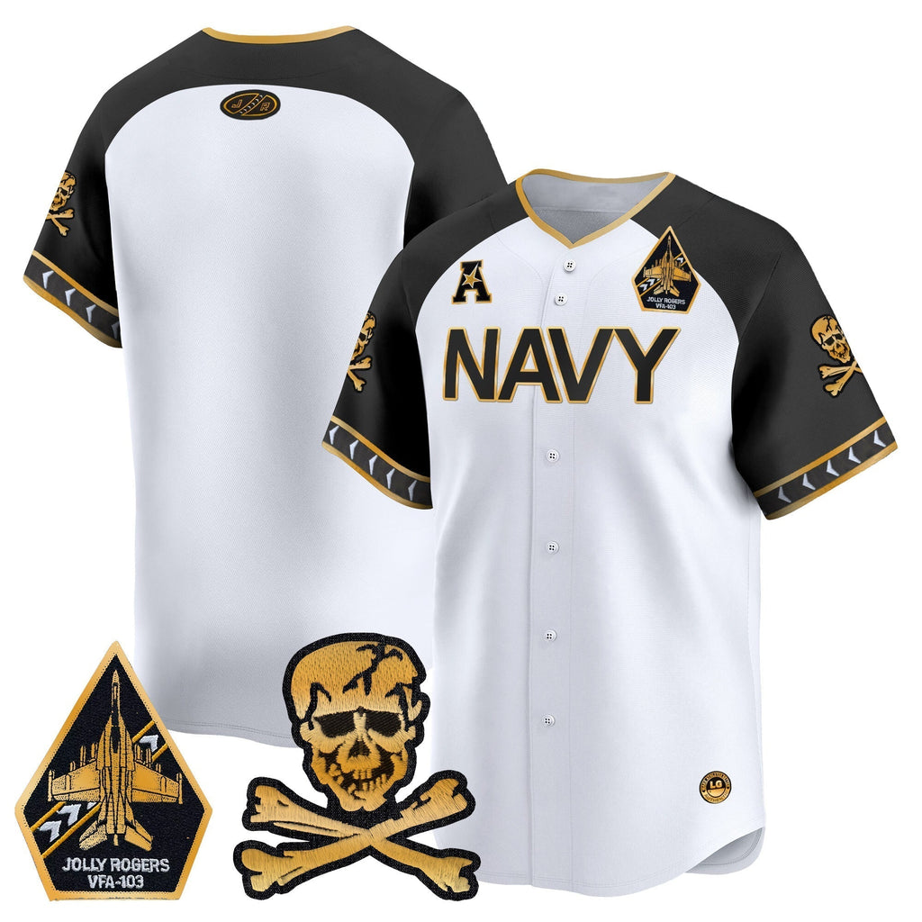 Navy MID 2025 Vapor Premier Limited Jersey - All Stitched