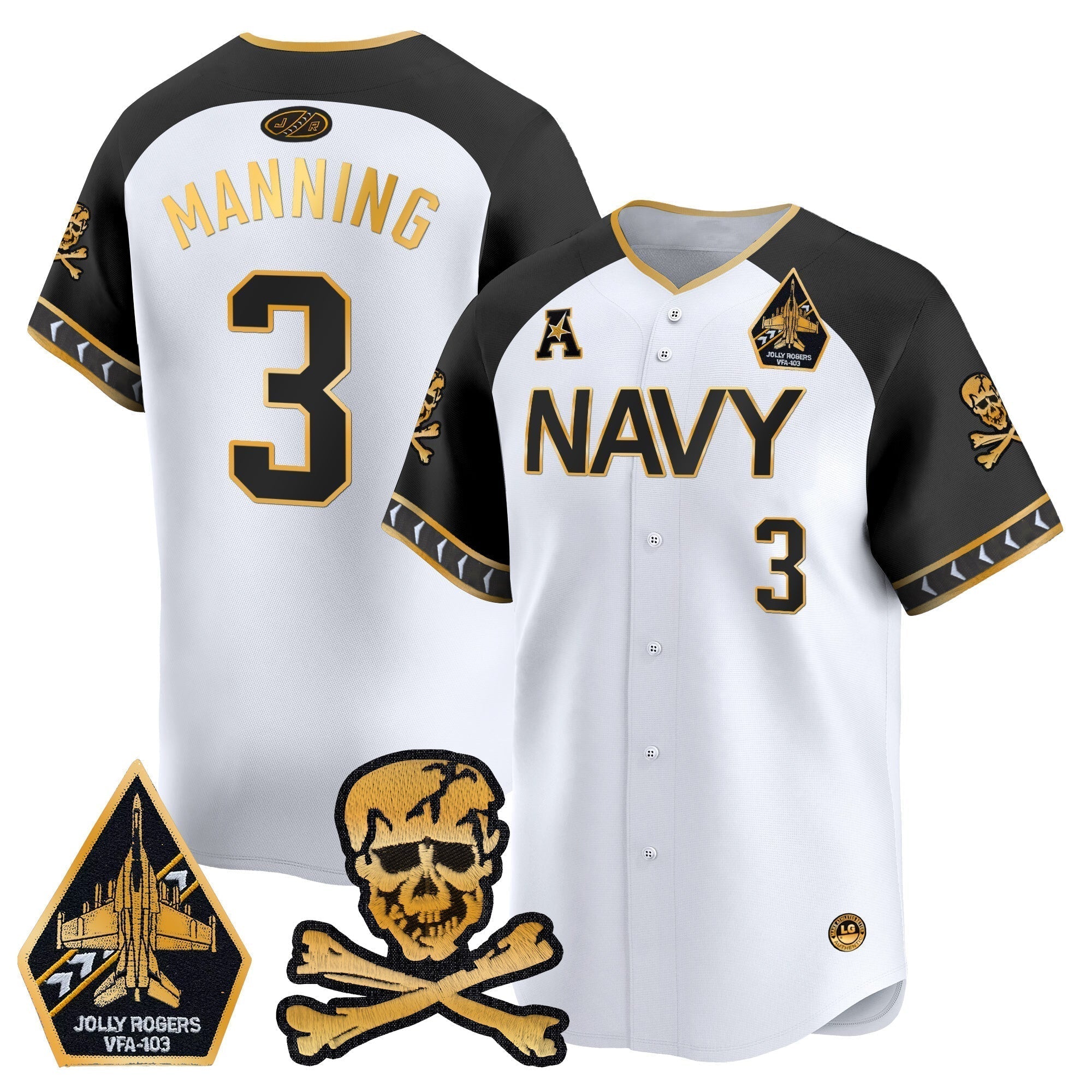 Navy MID 2025 Vapor Premier Limited Jersey - All Stitched