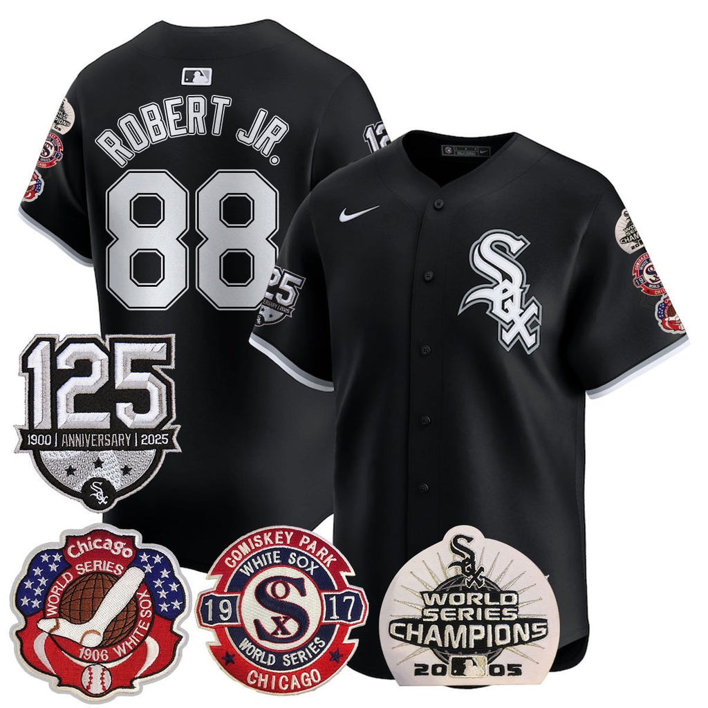 CWS 125th Anniversary - World Series Champions Jersey - All Stitched