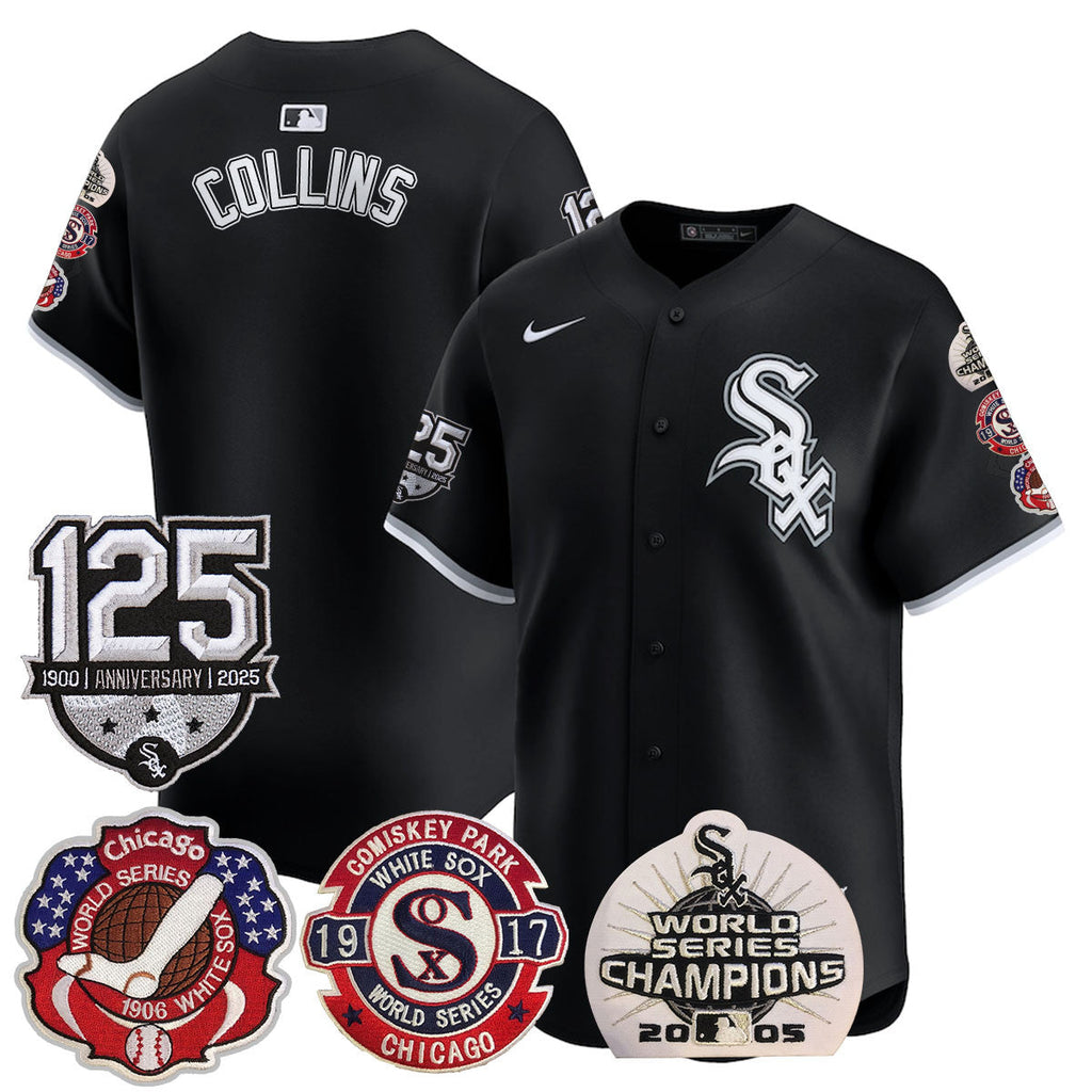 CWS 125th Anniversary - World Series Champions Jersey - All Stitched