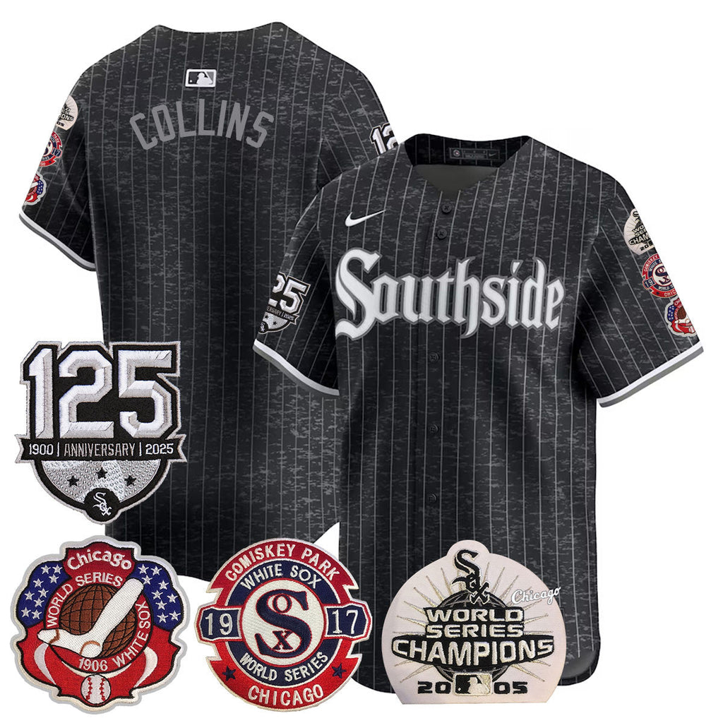 CWS 125th Anniversary - World Series Champions Jersey - All Stitched