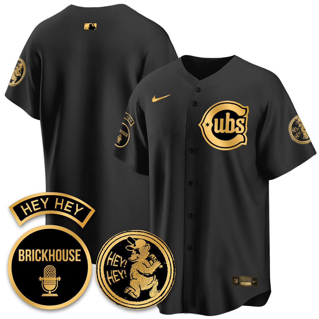 CHC Limited Jersey - Jack Brickhouse "Hey Hey" Patch - All Stitched