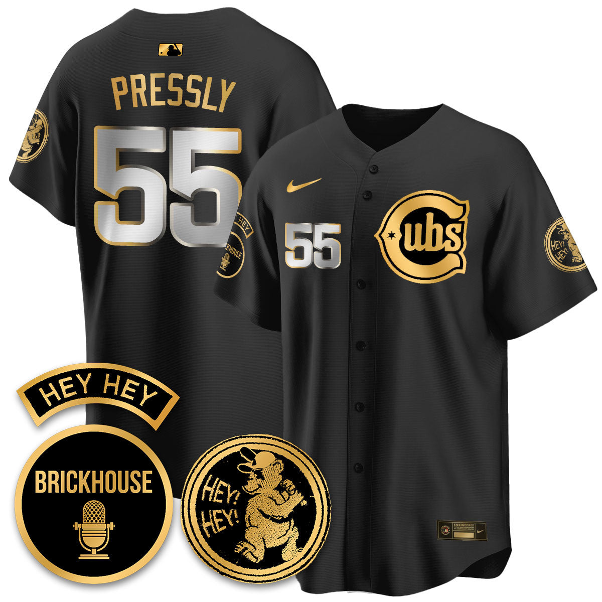 CHC Limited Jersey - Jack Brickhouse "Hey Hey" Patch - All Stitched