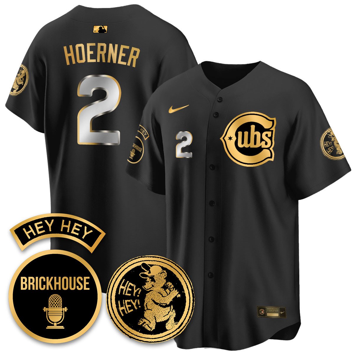 CHC Limited Jersey - Jack Brickhouse "Hey Hey" Patch - All Stitched