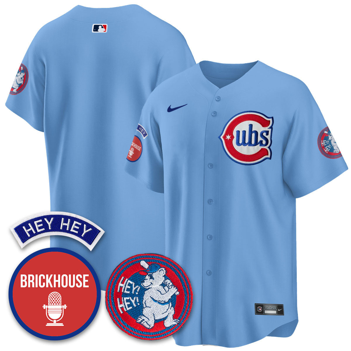 CHC Limited Jersey - Jack Brickhouse "Hey Hey" Patch - All Stitched
