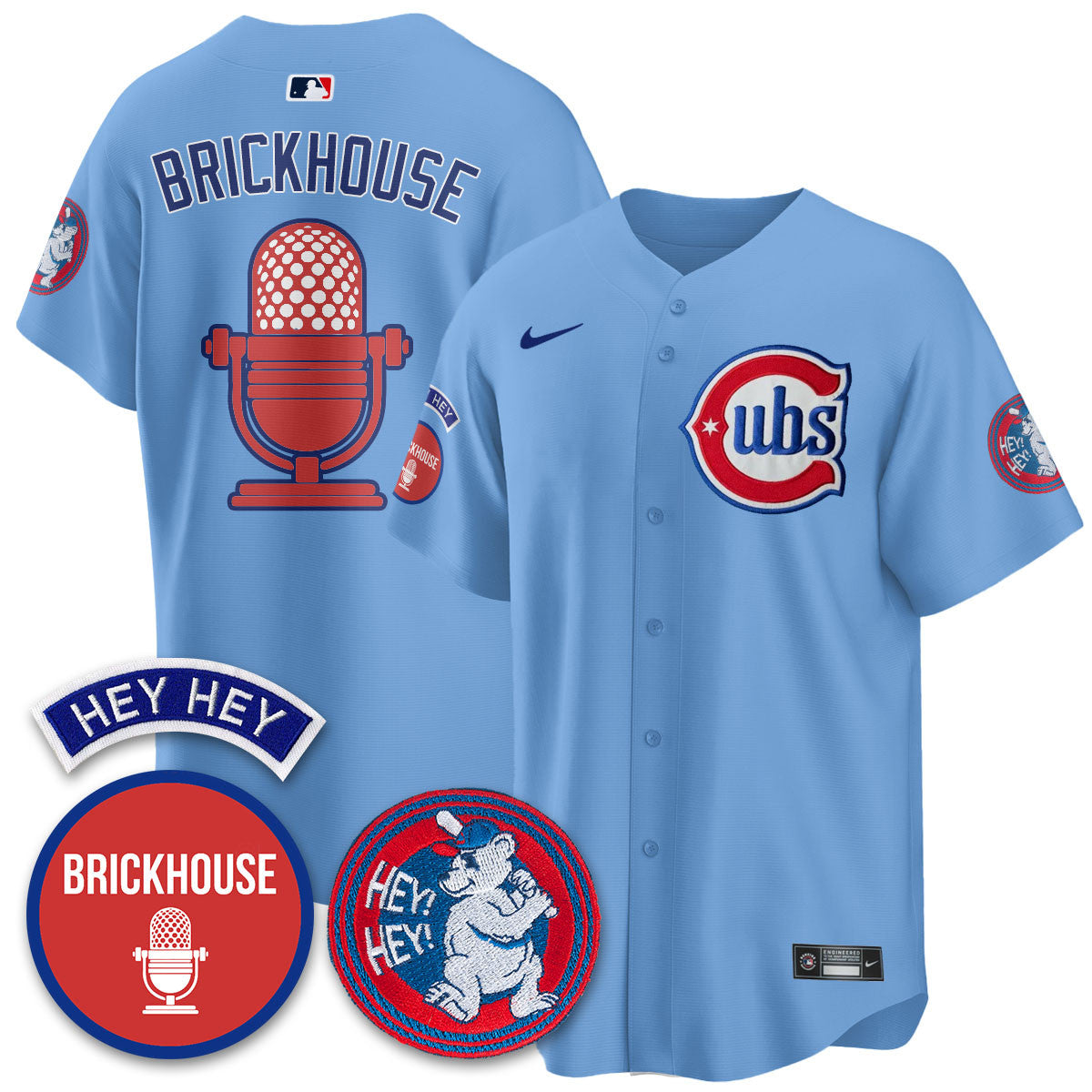CHC Limited Jersey - Jack Brickhouse "Hey Hey" Patch - All Stitched
