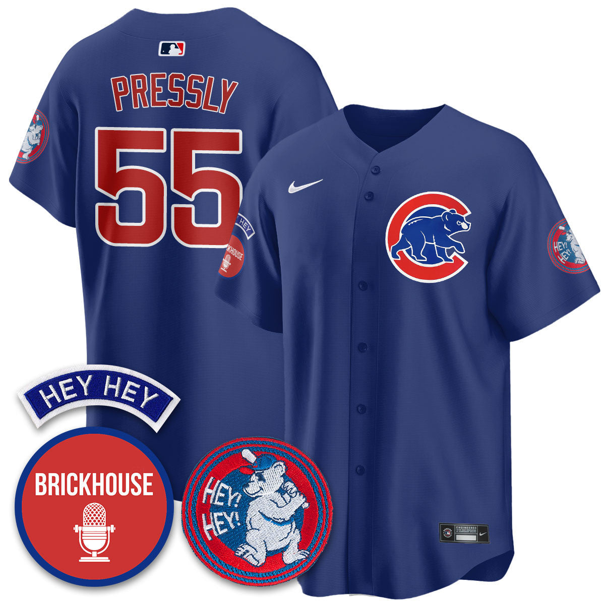 CHC Limited Jersey - Jack Brickhouse "Hey Hey" Patch - All Stitched