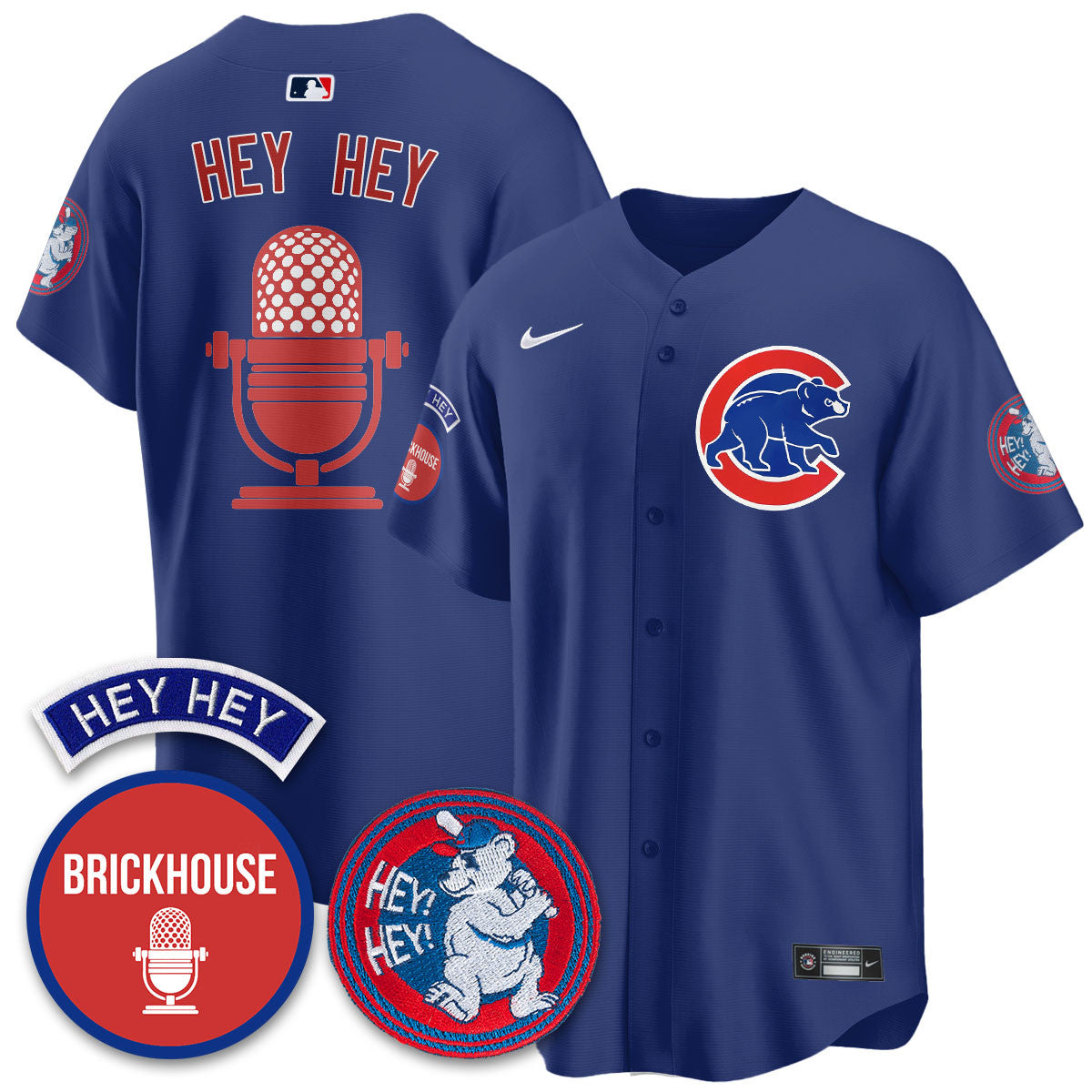 CHC Limited Jersey - Jack Brickhouse "Hey Hey" Patch - All Stitched