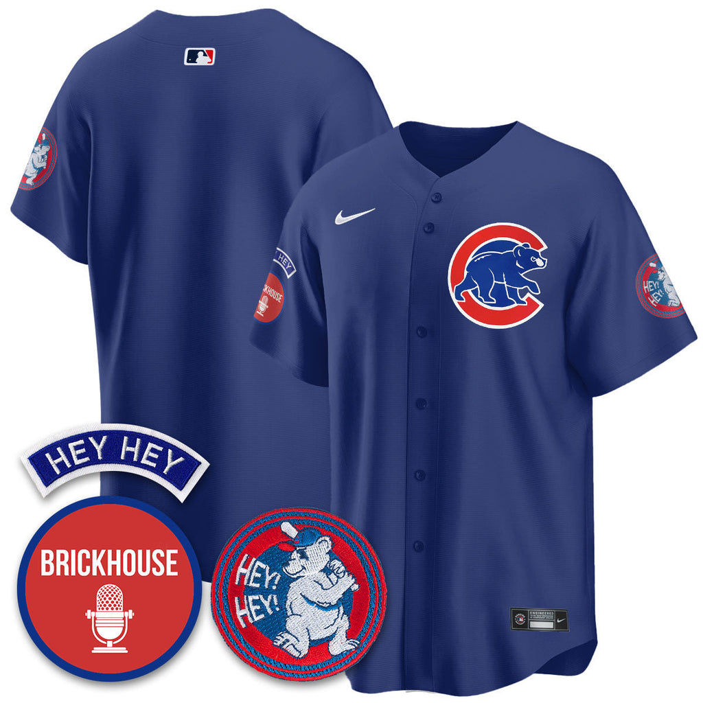 CHC Limited Jersey - Jack Brickhouse "Hey Hey" Patch - All Stitched