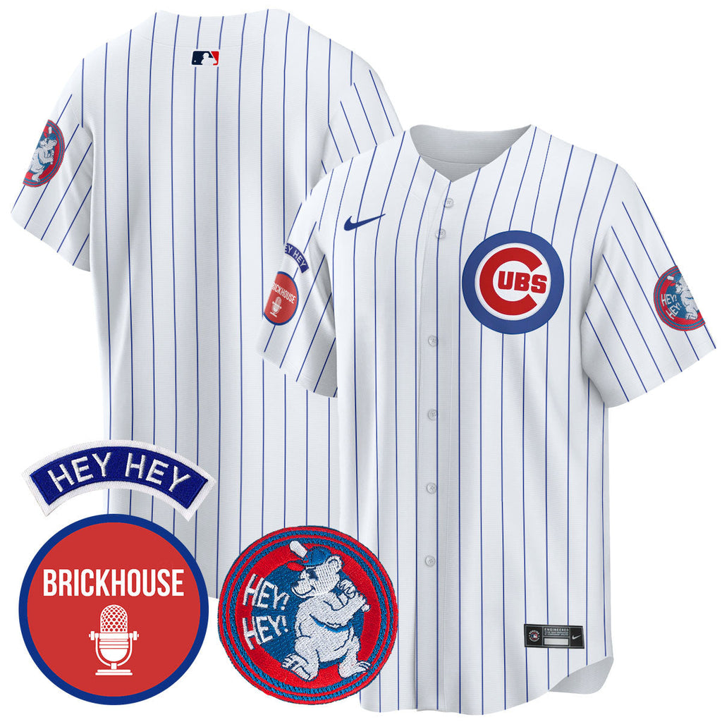 CHC Limited Jersey - Jack Brickhouse "Hey Hey" Patch - All Stitched