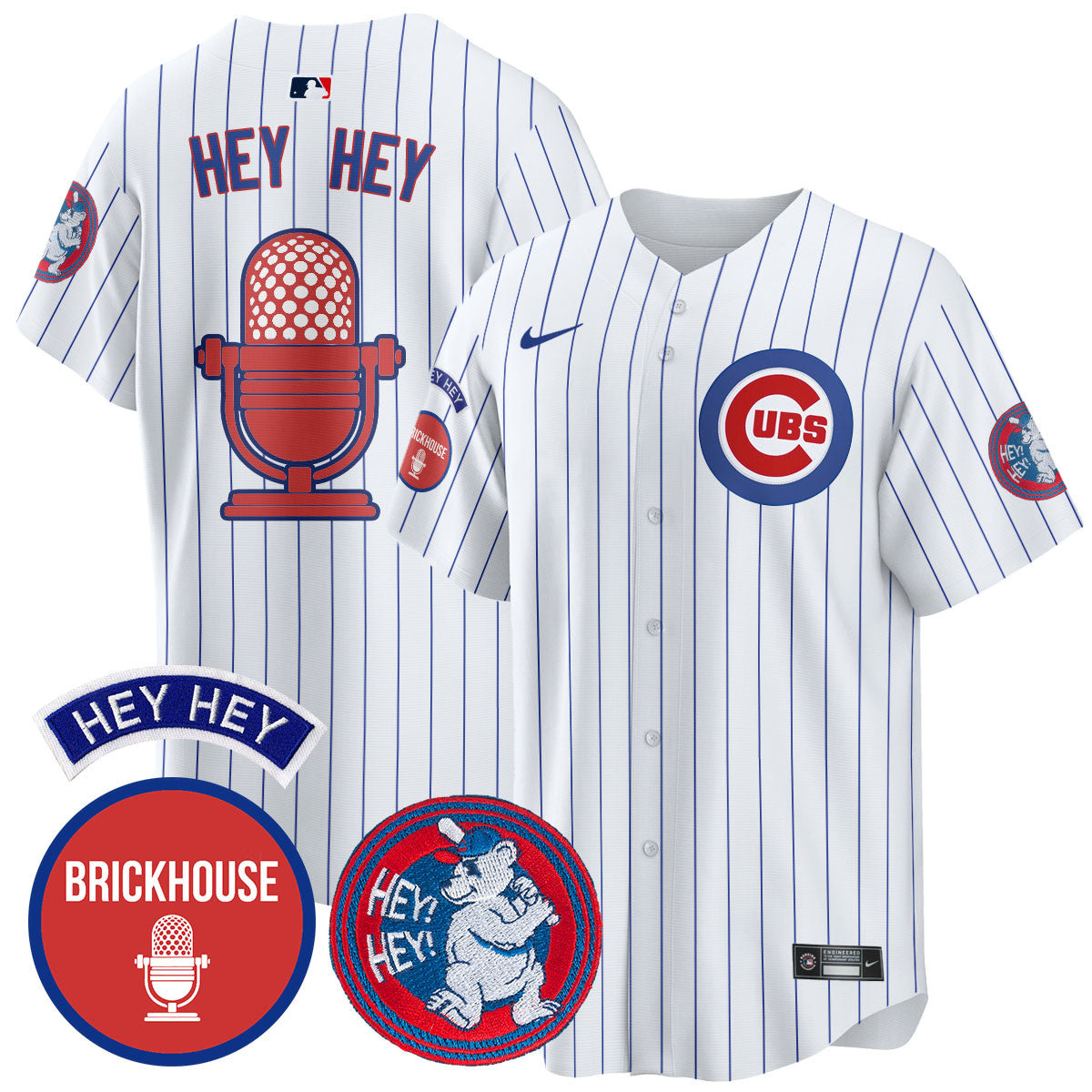 CHC Limited Jersey - Jack Brickhouse "Hey Hey" Patch - All Stitched