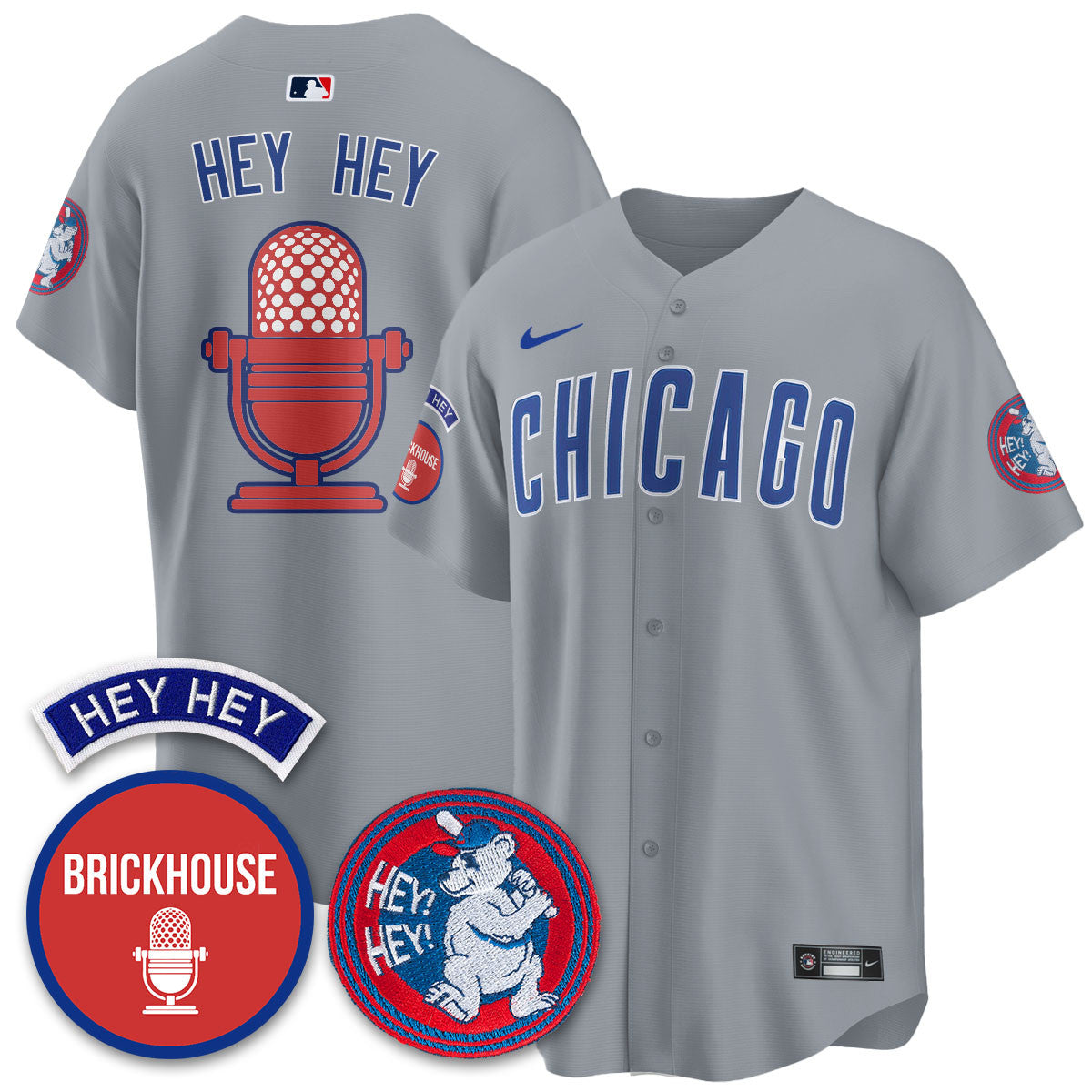 CHC Limited Jersey - Jack Brickhouse "Hey Hey" Patch - All Stitched