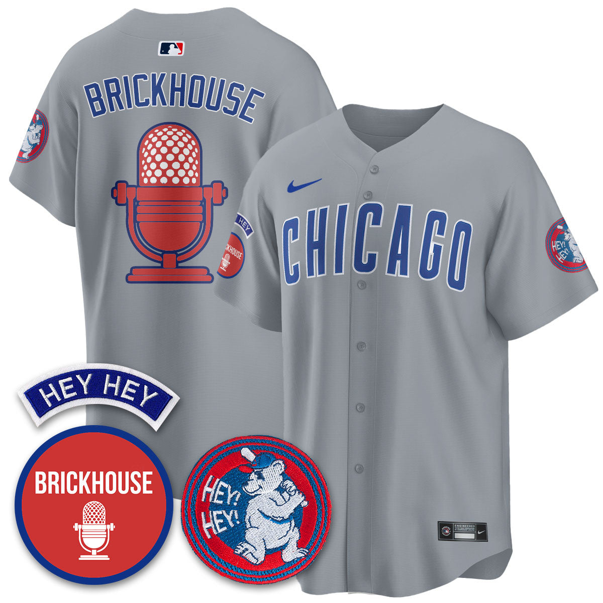 CHC Limited Jersey - Jack Brickhouse "Hey Hey" Patch - All Stitched