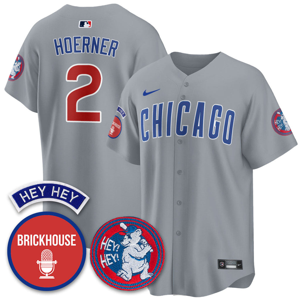 CHC Limited Men Jersey - Jack Brickhouse "Hey Hey" Patch - All Stitched