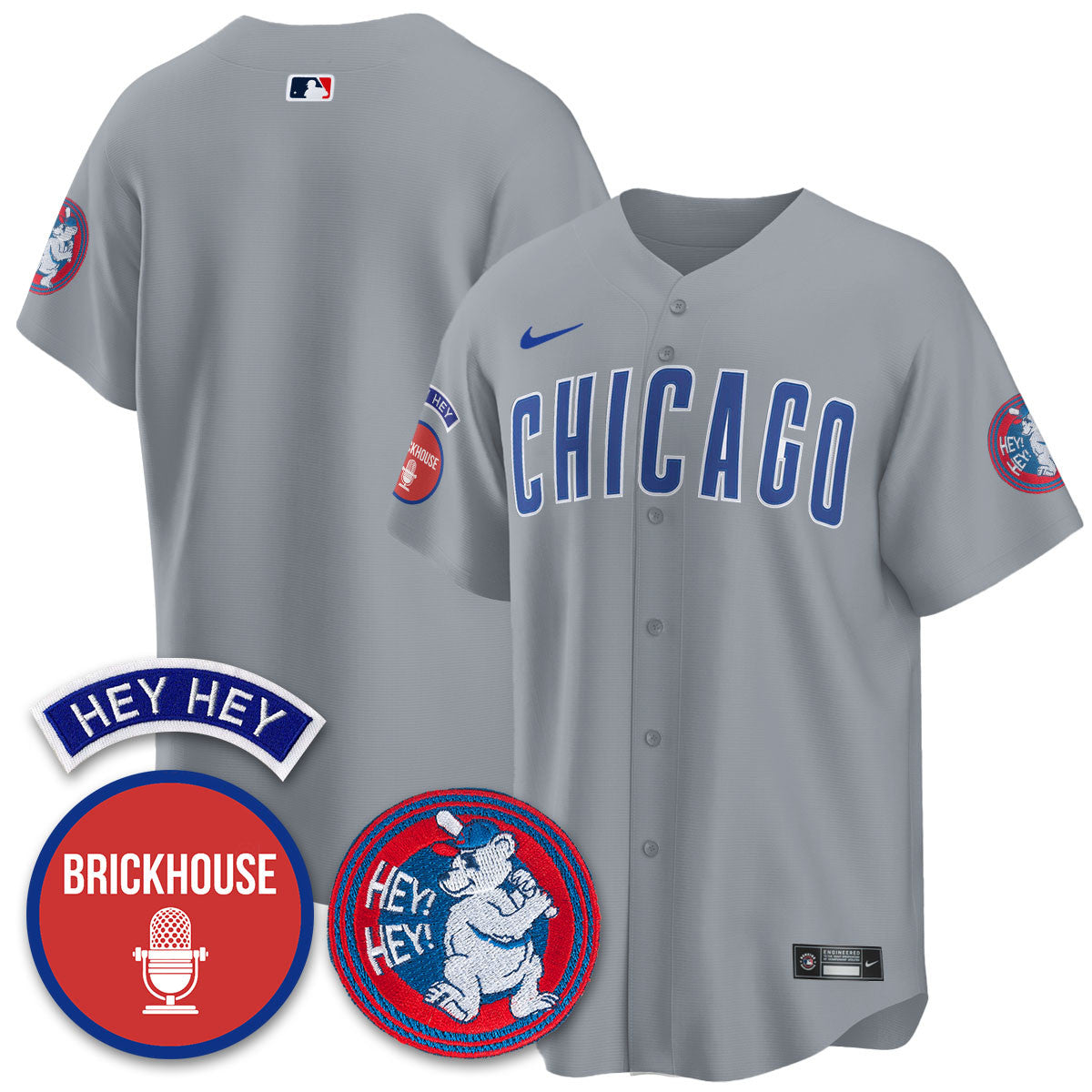 CHC Limited Jersey - Jack Brickhouse "Hey Hey" Patch - All Stitched
