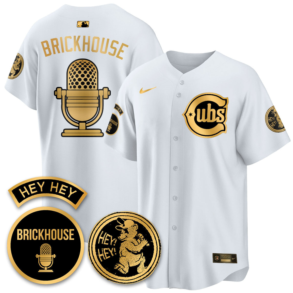 CHC Limited Jersey - Jack Brickhouse "Hey Hey" Patch - All Stitched