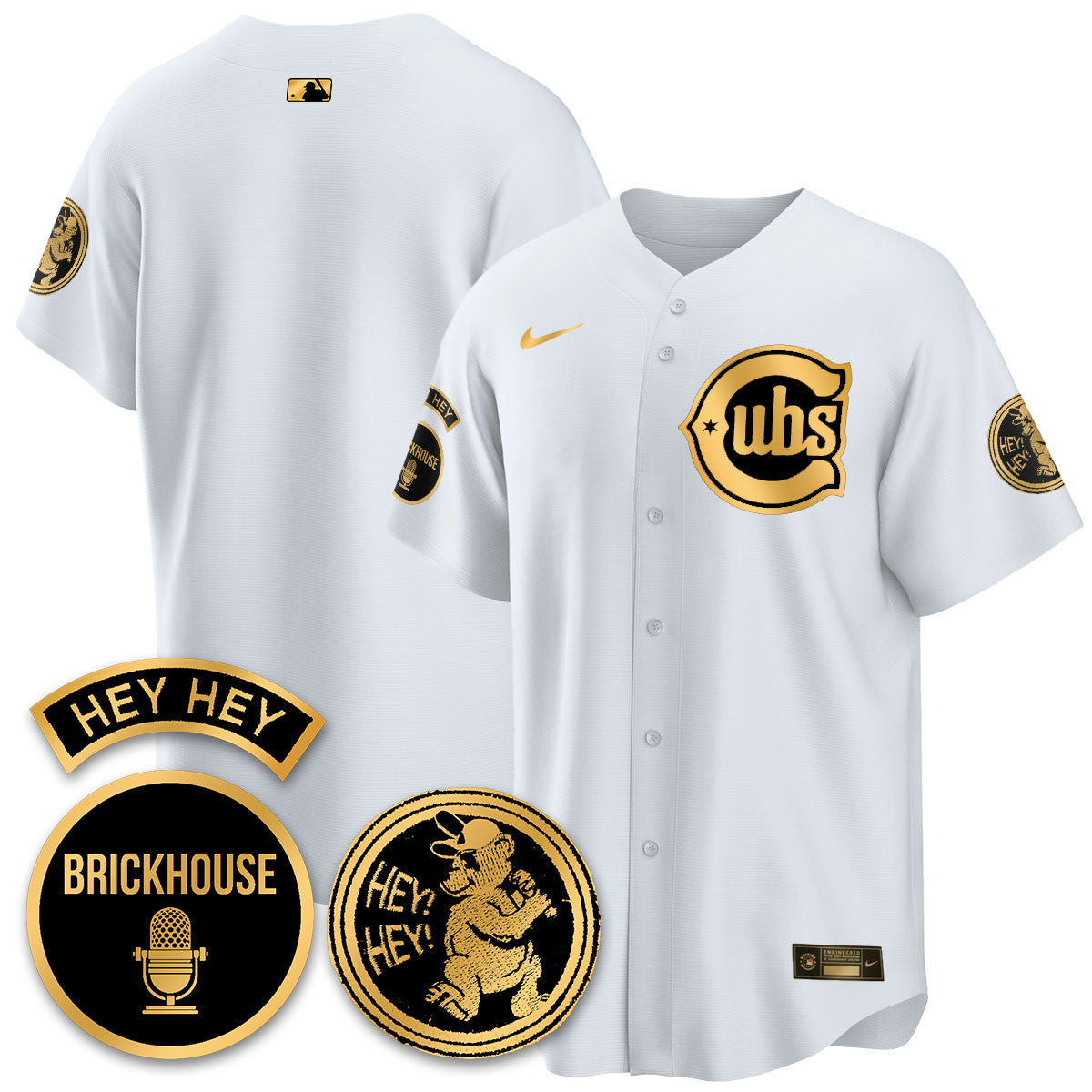 CHC Limited Jersey - Jack Brickhouse "Hey Hey" Patch - All Stitched