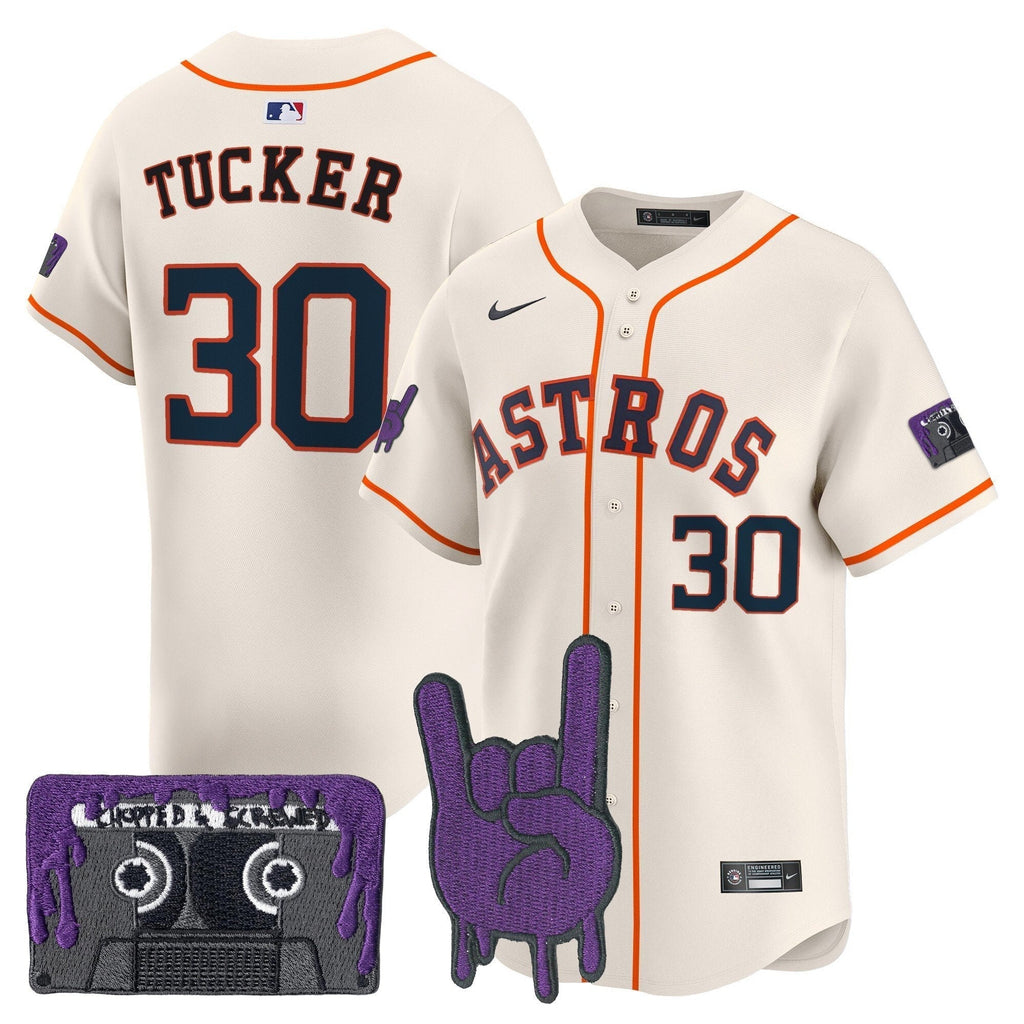 HOU DJ Screw Patch Vapor Premier Limited Men Jersey - All Stitched